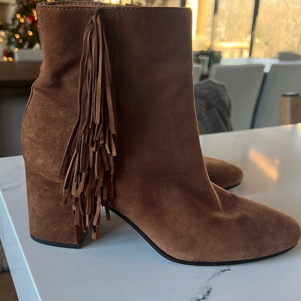 Frye Jodi fringe bootie